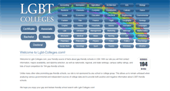Desktop Screenshot of lgbt-colleges.com