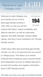 Mobile Screenshot of lgbt-colleges.com